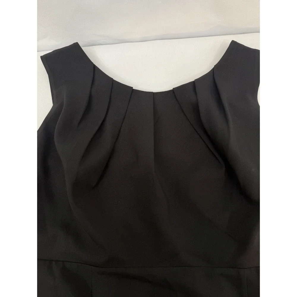Avenue Black Sleeveless Shift Dress Career Business Party Classy Womens‎ Size 22